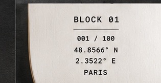 Numérotation BLOCK 01